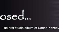 With Eyes Closed - The first studio album of Karina Kozhevnikova